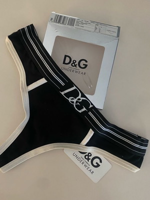 Dolce&Gabbana L thong women's new black white