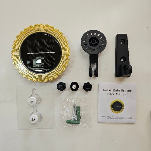 WiFi 2 in 1 Rain and Light Sensor with Solar Power Smart Life Tuya