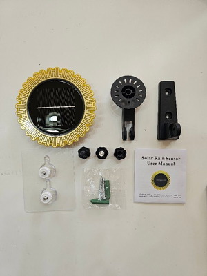 WiFi 2 in 1 Rain and Light Sensor with Solar Power Smart Life Tuya