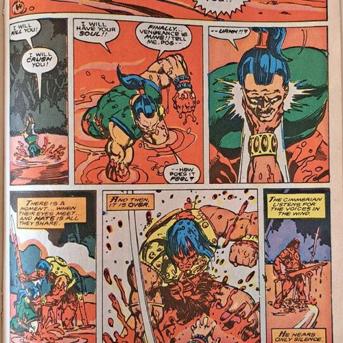 Conan the Barbarian #198 Marvel Comics used, in English