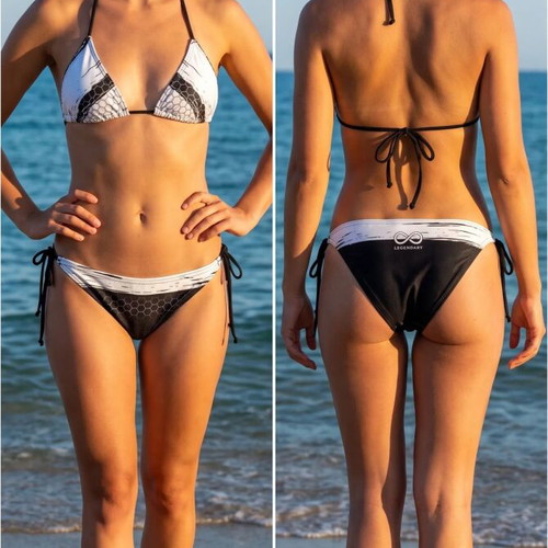 Legendary bikini B&W Vision with adjustable straps, new