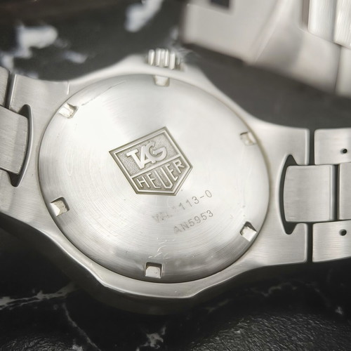 TAG Heuer Kirium Professional 200m watch used, blue sunburst dial