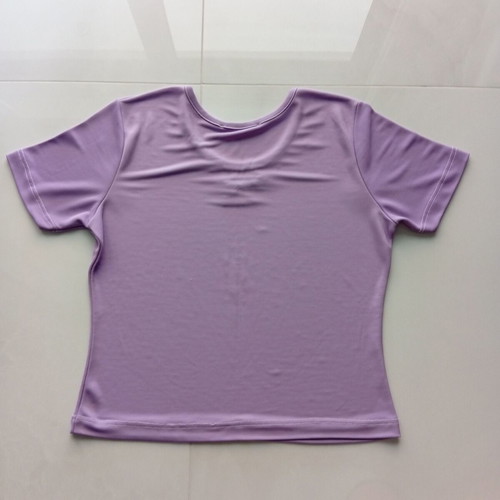 Purple t-shirt used with bead wear, size M