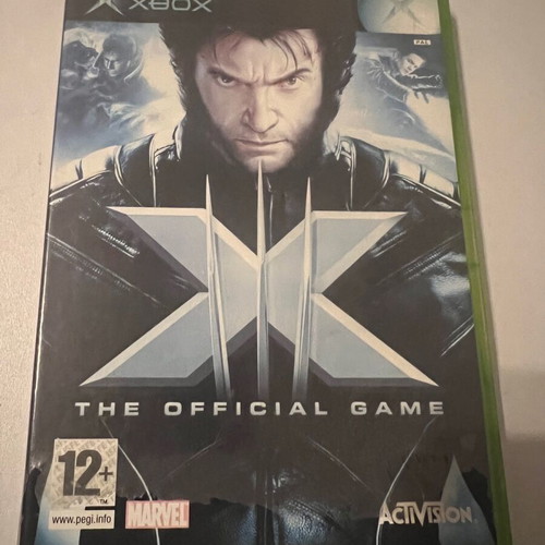 Xbox Xmen CIB used with discoloration on cover