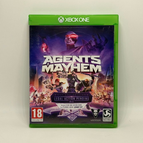 Agents Of Mayhem Xbox One used action adventure game
