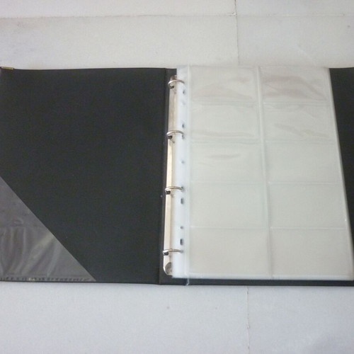 empty album for telecards with sheets capacity of 230 slots