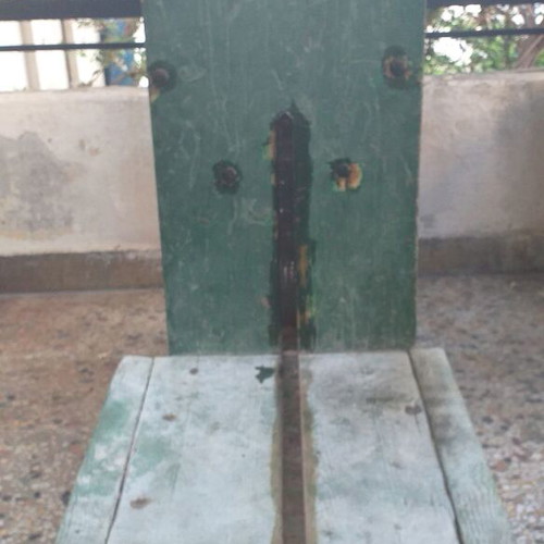 Wenda 150 kg scale old, as found in storage