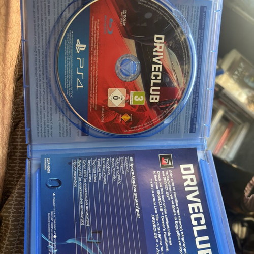 Driveclub PS4 game