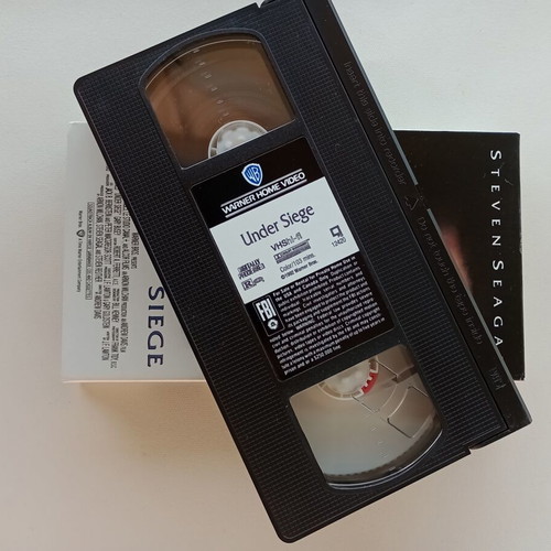 Under Siege VHS action movie