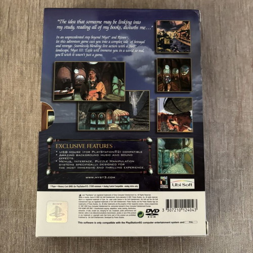 Myst III Exile Special Edition PlayStation 2 used, English full