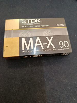TDK MA-X 90 N Type IV κασέτα ήχου σφραγισμένη, USA 1990