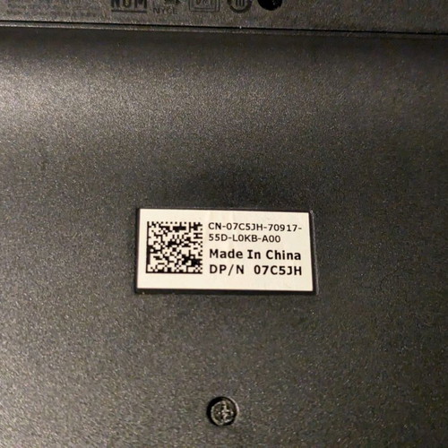 Dell KB1131 wired keyboard used