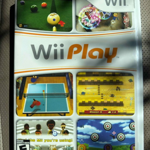 Nintendo WiiPlay game for Nintendo Wii, NTSC version