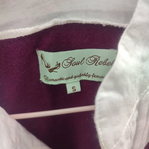 Soul Rebel long-sleeve blouse like new, size S