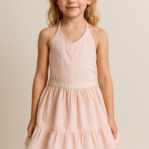 lindex pink dress Knitted mini dress - pink