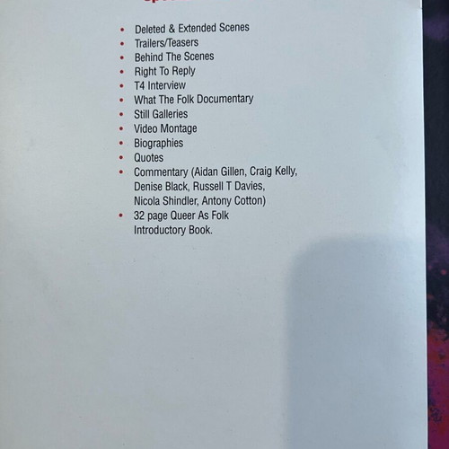 Queer as Folk Complete Boxset Collector's Edition DVD like new
