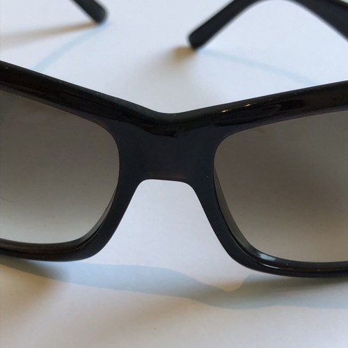 OXYDO Pauline sunglasses like new, shiny black with grey metallic