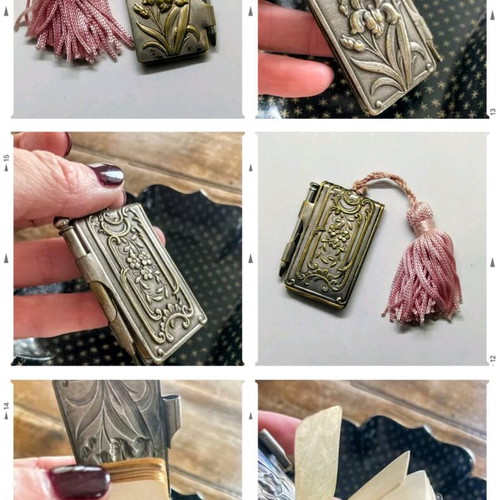 Antique Art Nouveau notebook like new, circa 1900