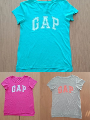 Gap women's T-shirt set size S, like new, multicolor