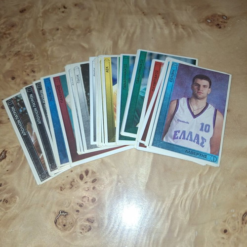 Basket '95-'96 stickers, set of 45