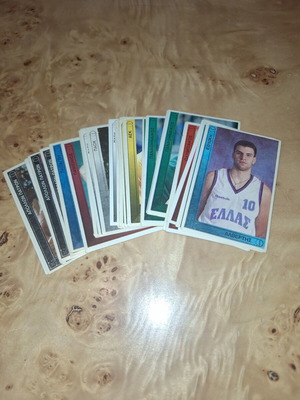 Basket '95-'96 stickers, set of 45