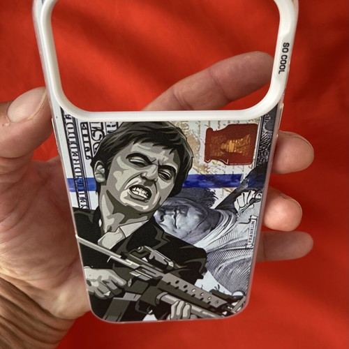 IPhone 17 Pro Max Silicone Case Scarface Tony Montana Al Pacino New