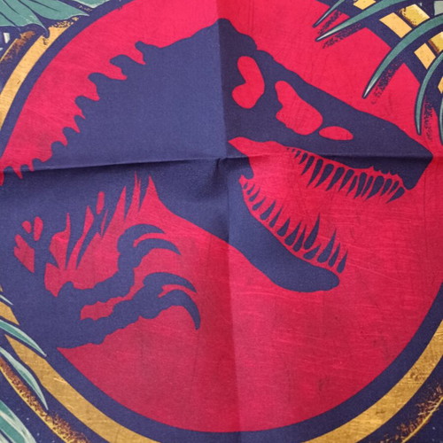 Jurassic Park pillowcase new polyester with zipper