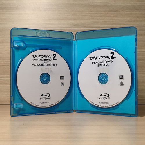 Deadpool 2 Blu-Ray μεταχειρισμένο με ελληνικούς υπότιτλους