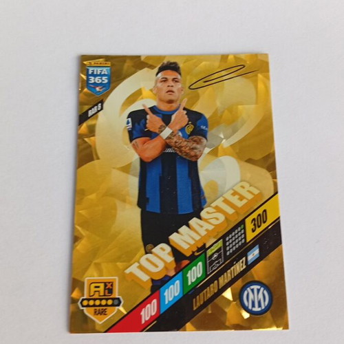 Lautaro Martinez top master Panini card like new