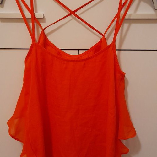 Red tank top