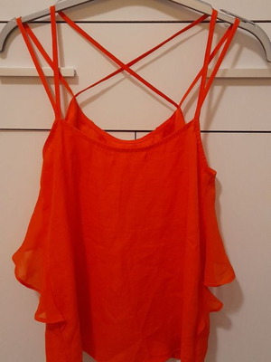 Red tank top