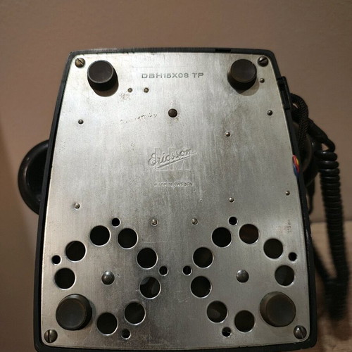 Vintage bakelite phone used