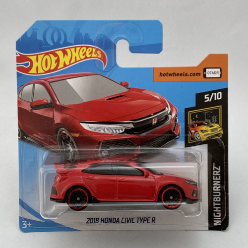 2018 Honda Civic Type R red Hot Wheels Nightburnerz car