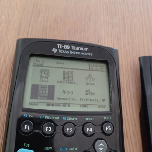Texas Instruments TI-89 Titanium calculator used, advanced math functions