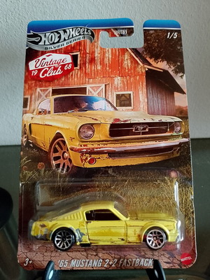 Hot Wheels Series Vintage Racing Club 2025 '65 Mustang 2+2 Fastback καινούργιο