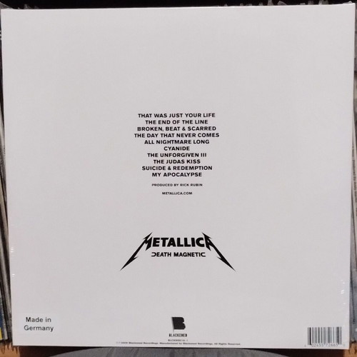 Metallica Death Magnetic 2LP and Beyond Magnetic LP signed, like new