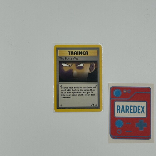 The Boss’s Way Trainer Card Team Rocket set new