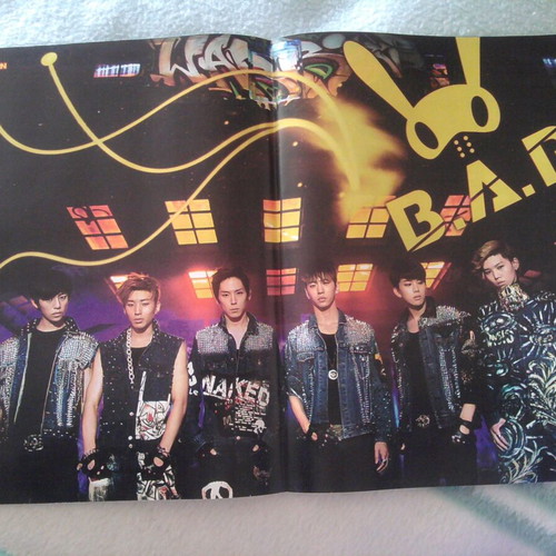 Hunger Games 'Catching Fire' & B.A.P. poster like new