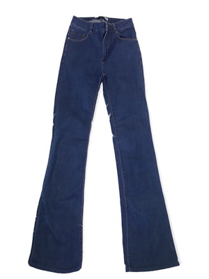 Zara flared jeans used, size 34, blue