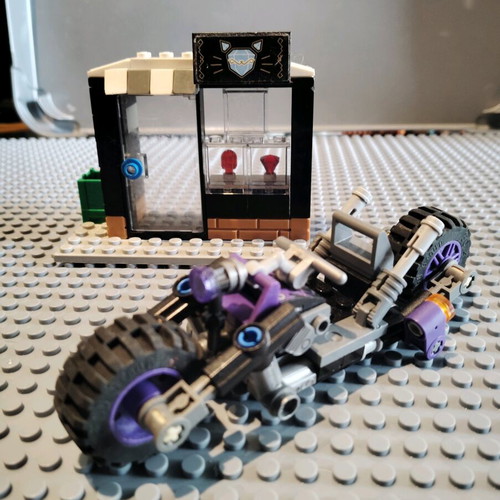 Lego Catwoman's bike used