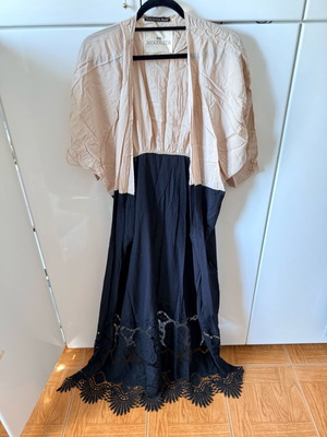 Nidodileda kimono like new, black and beige