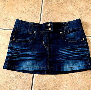 GOLD SK JEANS φούστα κοντή Μ