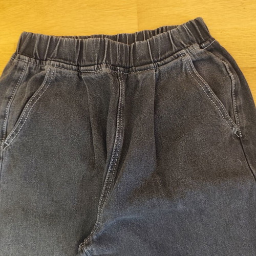 Dazy Mom Fit women's black washed grey jeans, size S