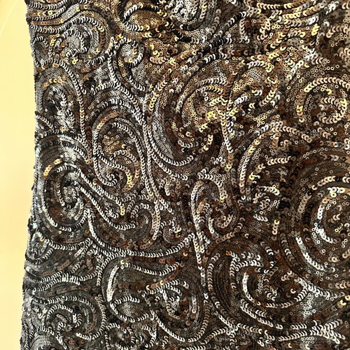Evening dress, black, size medium