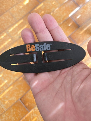 BeSafe κλιπ για ζώνη ασφαλείας μεταχειρισμένο, μαύρο για μωρά και παιδιά