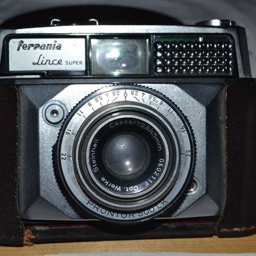 Ferrania Lince Super vintage analog film camera used