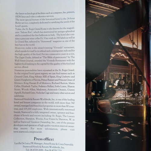 Grande Bretagne luxury hotel collectible edition 2004
