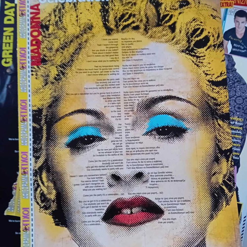 Madonna collectible magazine scrap