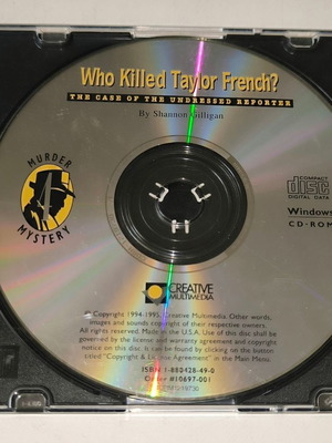 Who Killed Taylor French? Case of the Undressed Reporter PC μεταχειρισμένο adventure