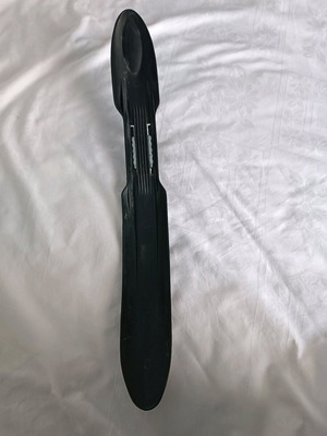 Plastic bicycle mudguard new, black